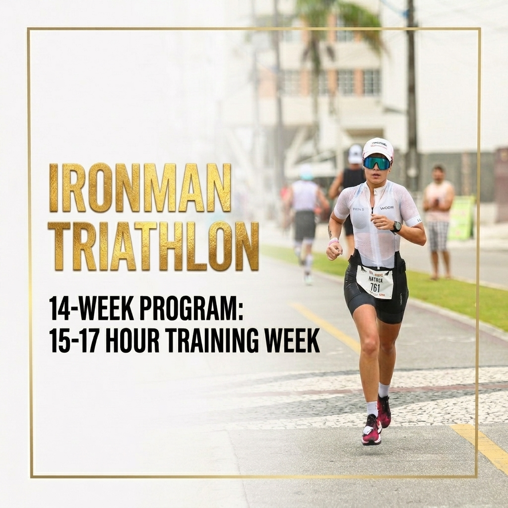 Ironman Triathlon 14-Week Program: 15-17 Hour Training Week